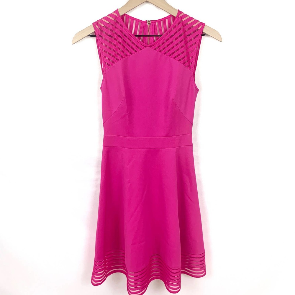 Ted Baker London Elesee Illusion Trim Dress - Picture 7 of 7
